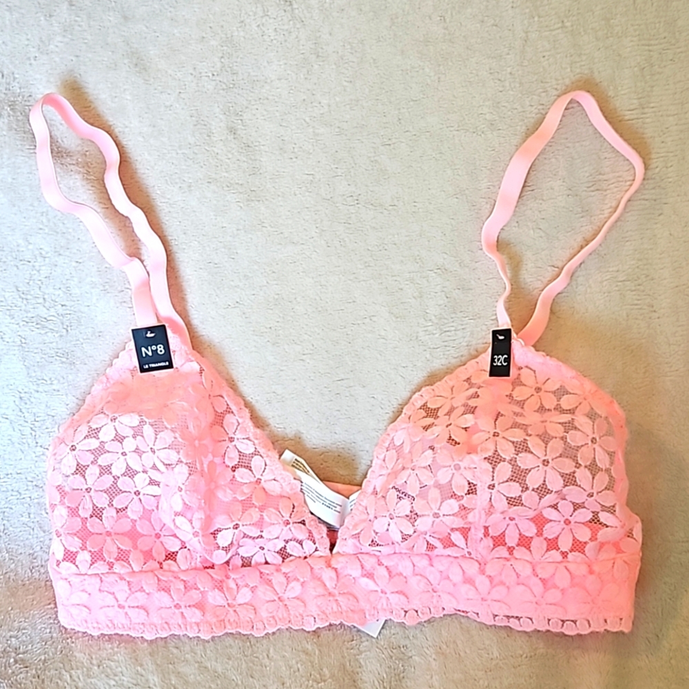 NWT Etam Bra Pink 32C